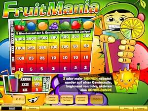 Playtech Fruit Mania